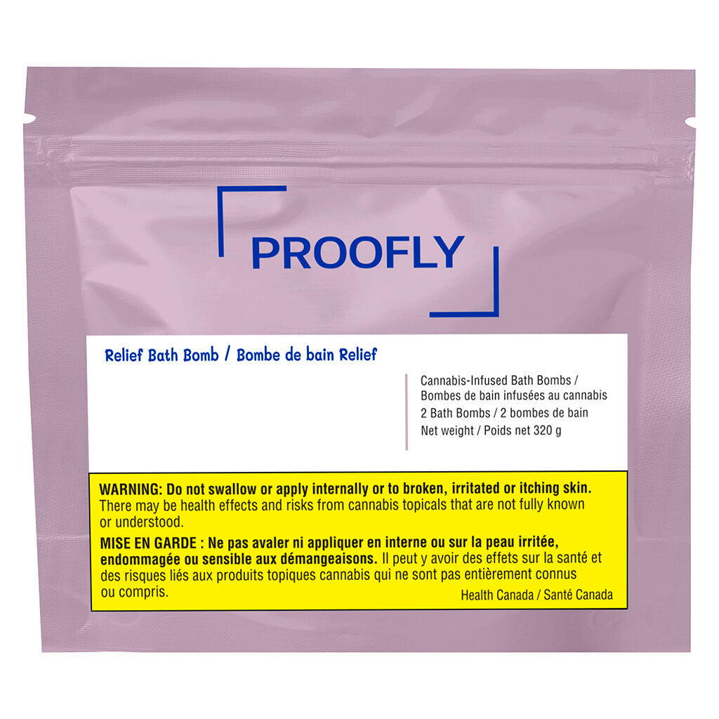 Proofly Relief CBG Bath Bomb