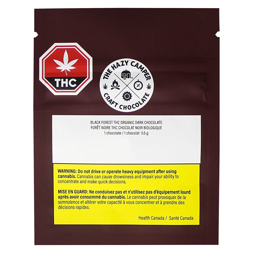 The Hazy Camper Black Forest Dark Chocolate