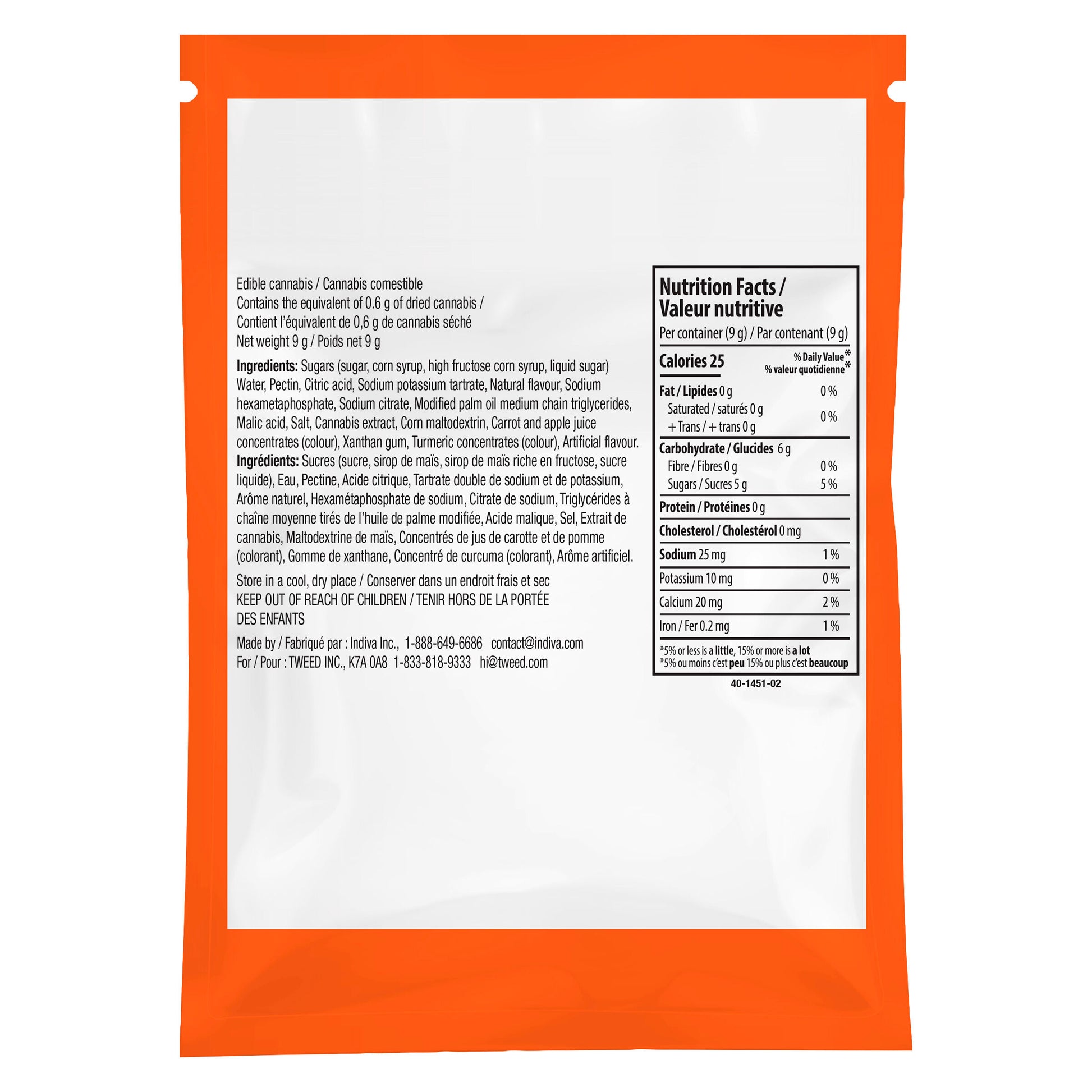 Rise & Shine Clementine CBG Soft Chew | Smokey's