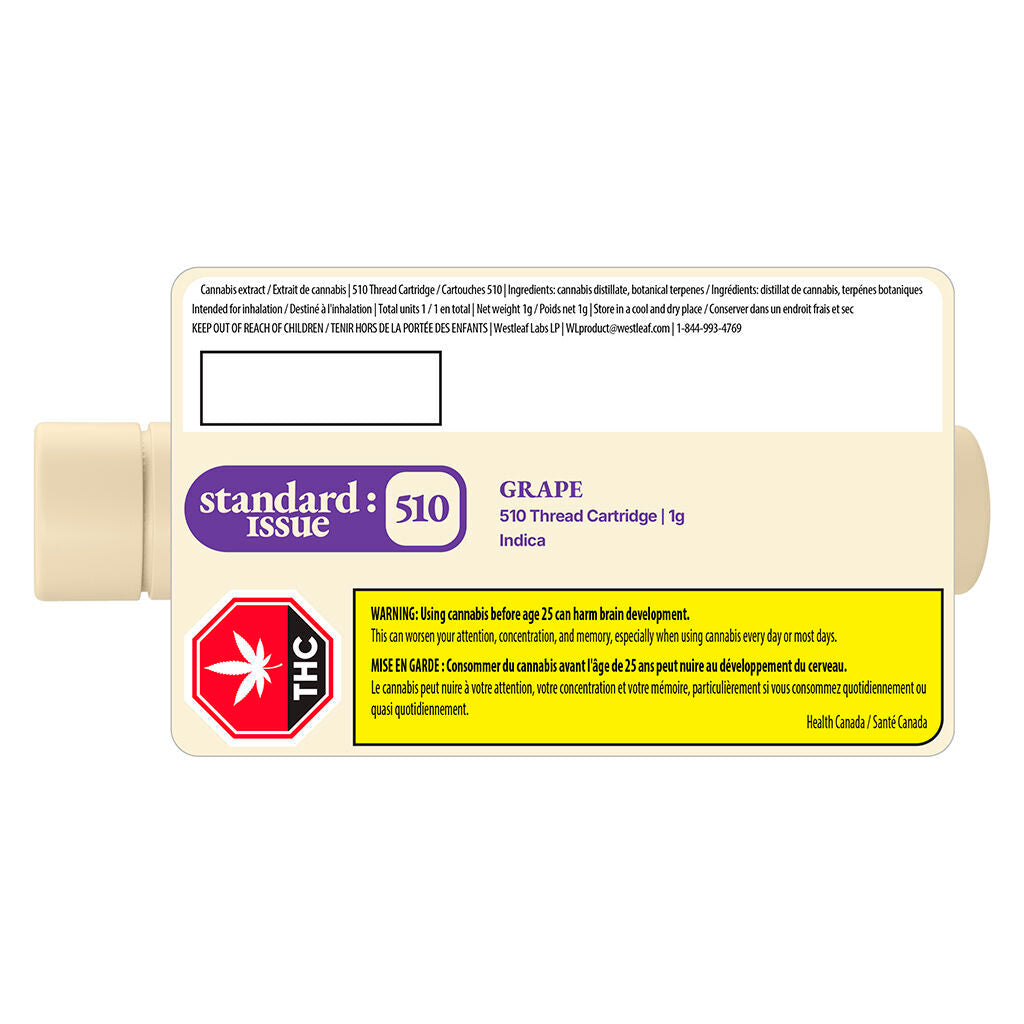 Standard Issue Grape Cartridge