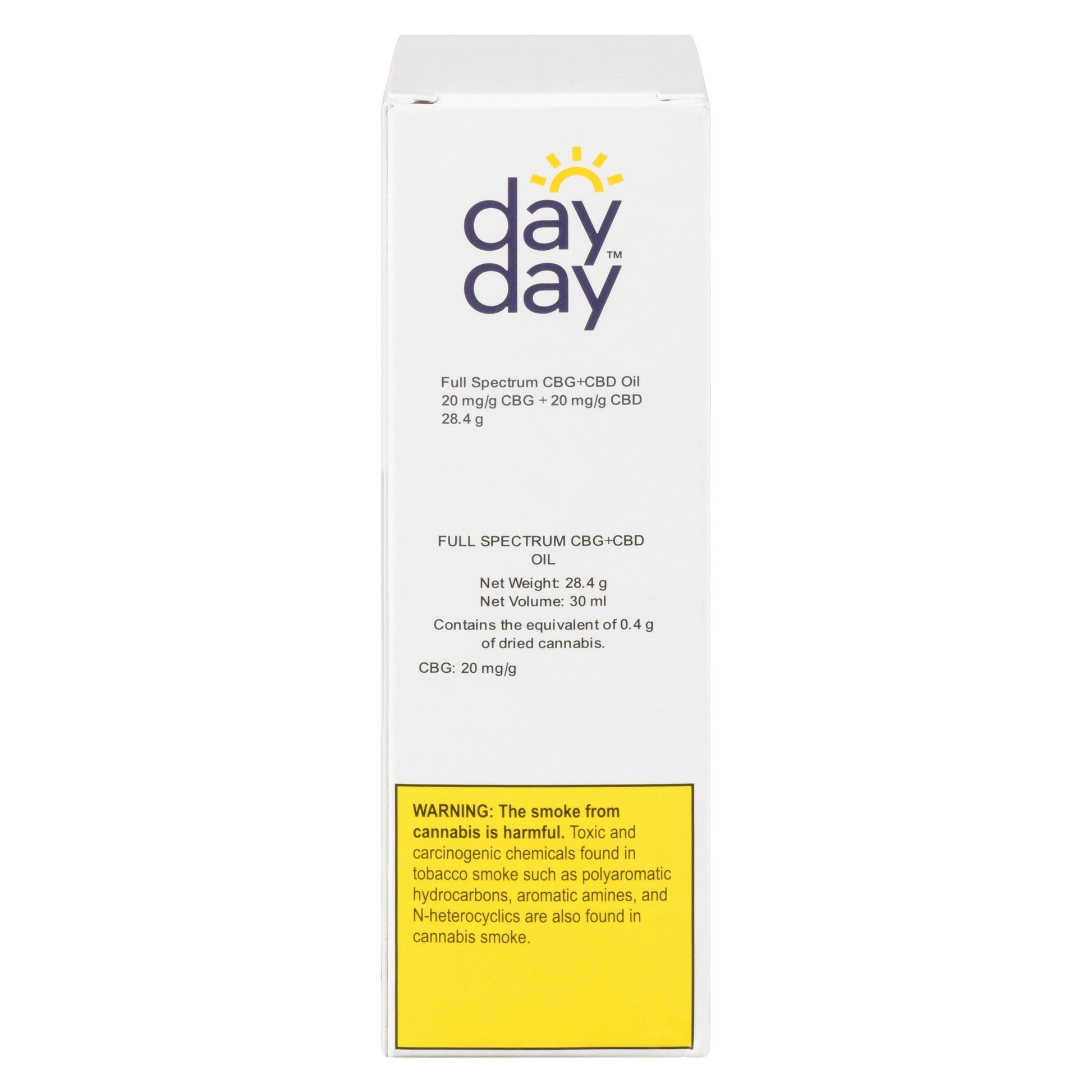 DayDay Full Spectrum CBG:CBD Oil