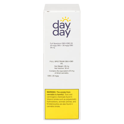DayDay Full Spectrum CBG:CBD Oil