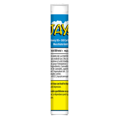 Jays Macchiato Gold Cartridge