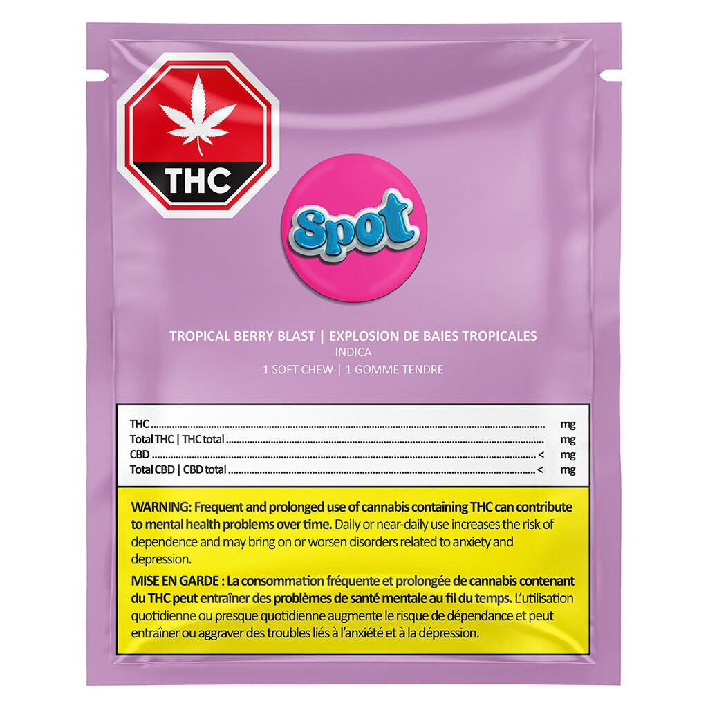 Tropical Berry Blast Soft Chew | Smokey's
