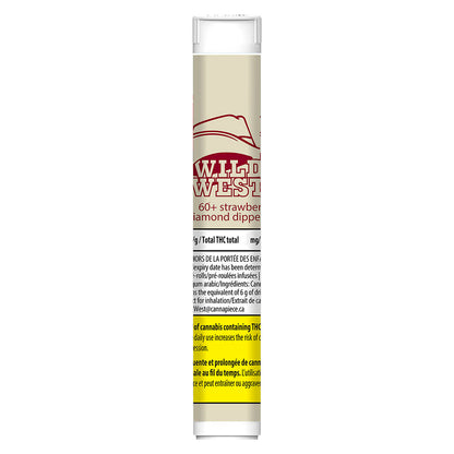 Wild West Strawberry Stampede Diamond Coated Infused Blunts