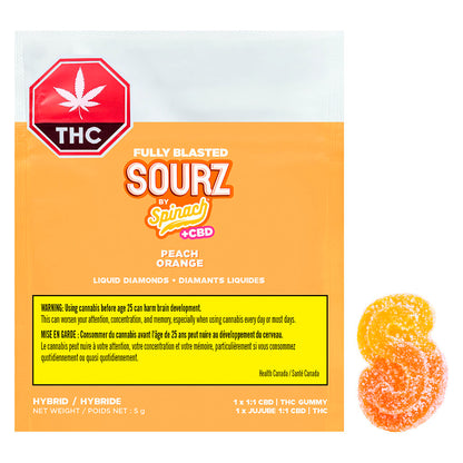Peach Orange Soft Chew | Smokey's
