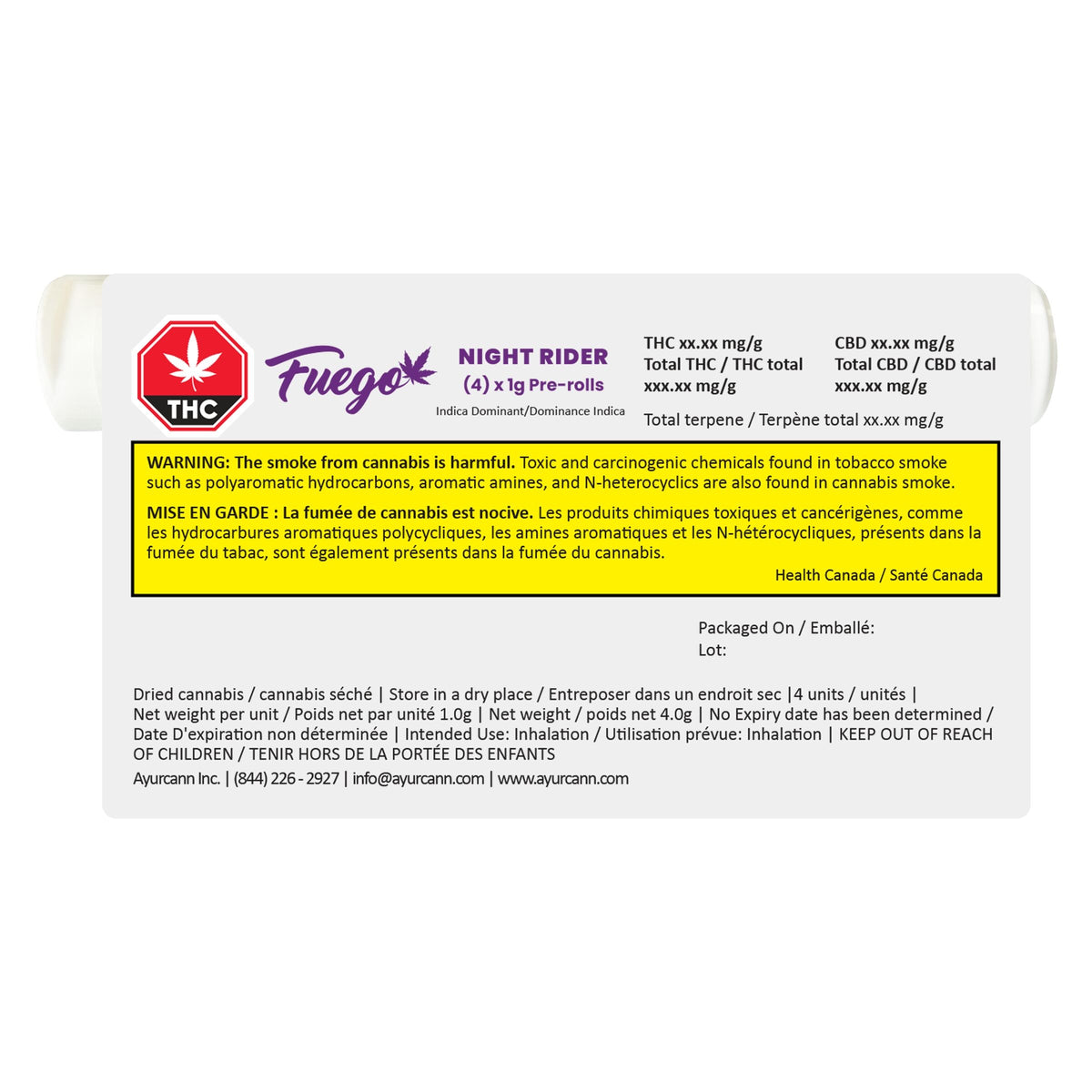Night Rider Pre-Roll | Smokey's
