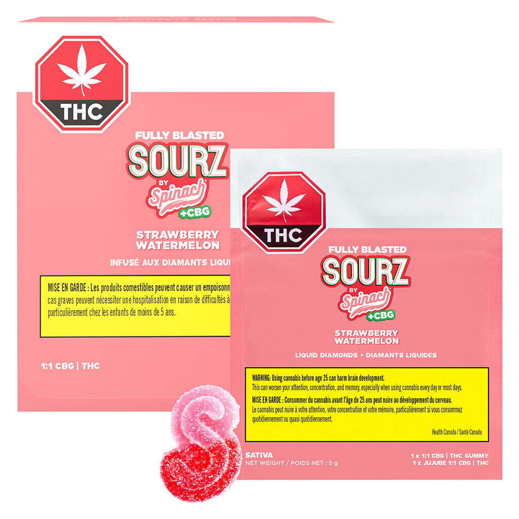 Strawberry Watermelon CBG Soft Chew | Smokey's