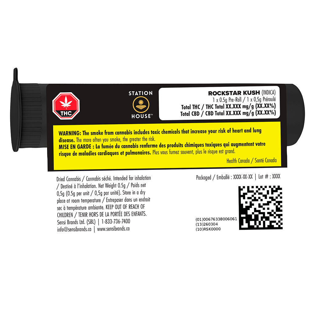 Rockstar Kush Pre-Roll | Smokey's