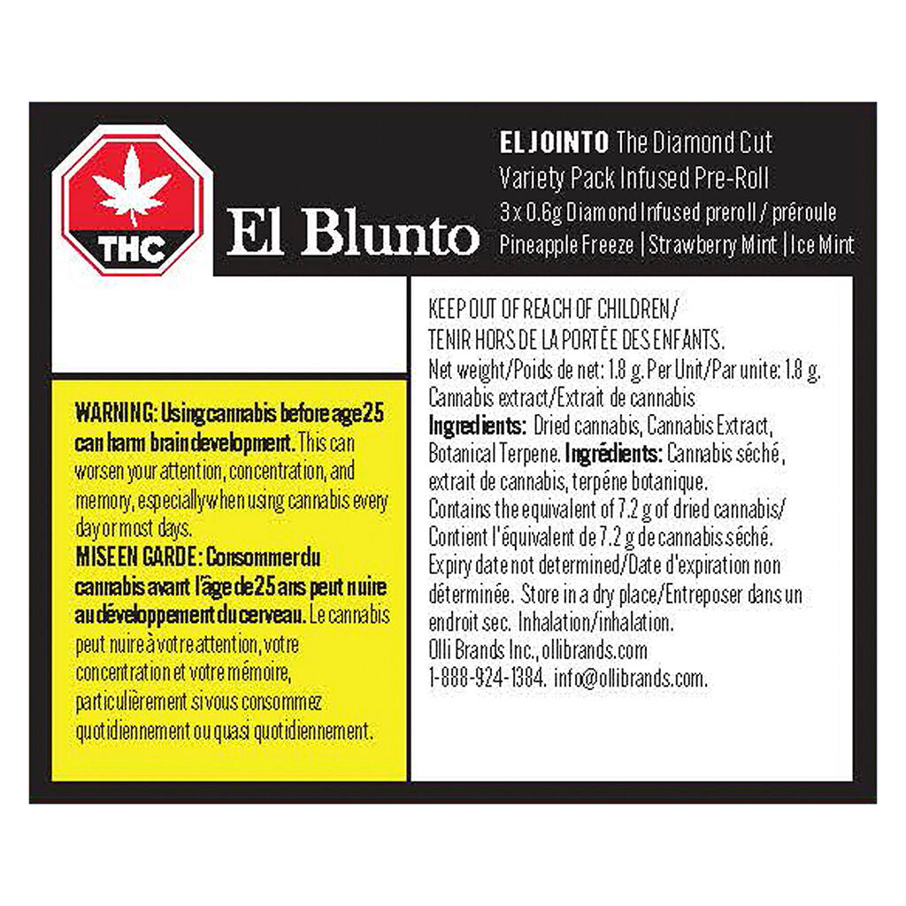 El Jointo The Diamond Cut Variety Infused Pre-Roll