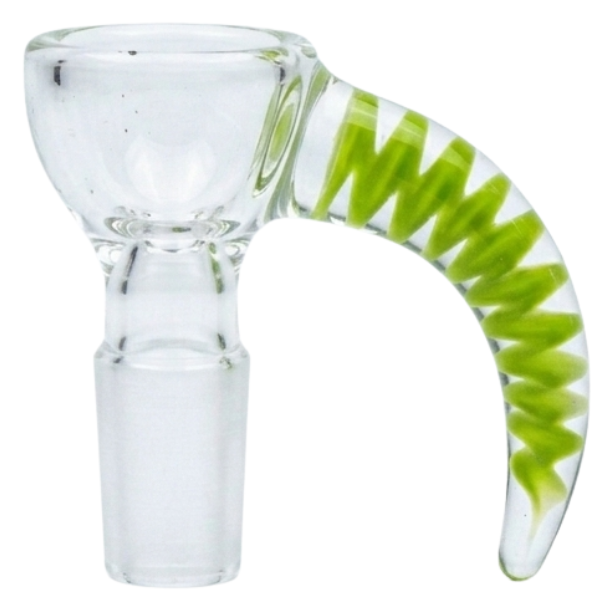 Spiral Horn 14mm Bowl | Smokey's