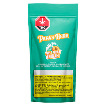 Papa's Herb Apple Apricot Tsunami Diamond Disposable