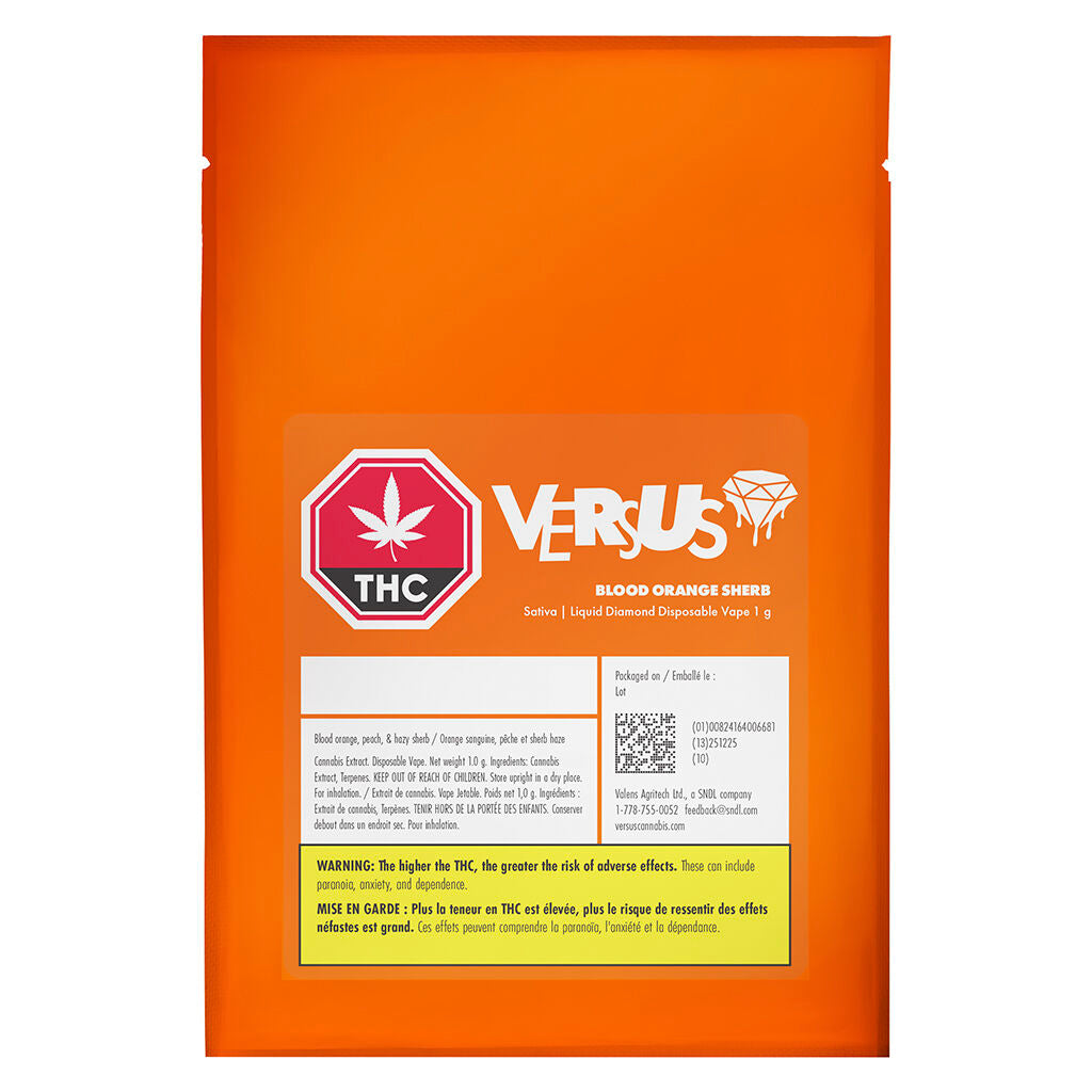 Versus Blood Orange Sherb Diamond Disposable
