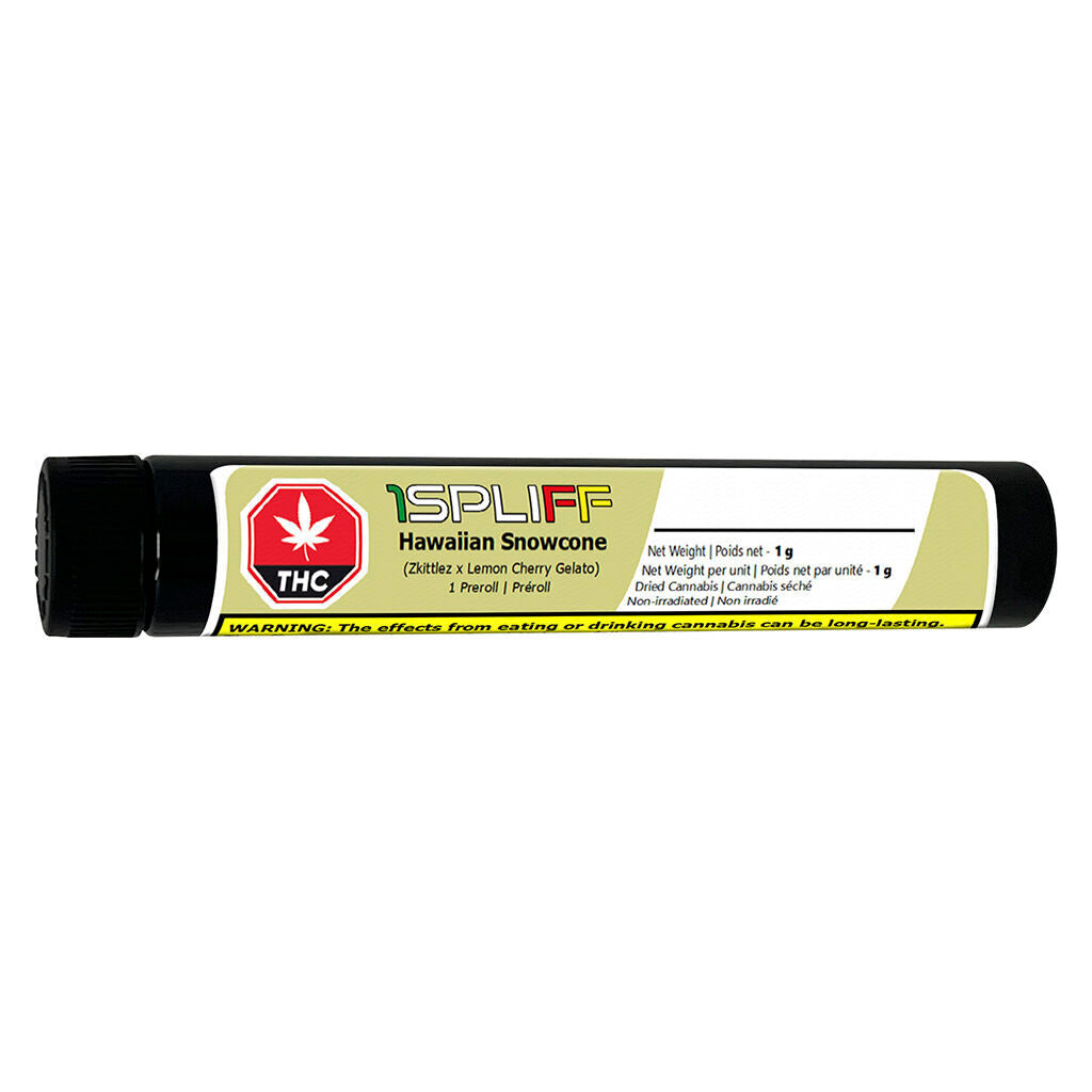 Hawaiian Snowcone Glass Tip Pre-Roll | Smokey's