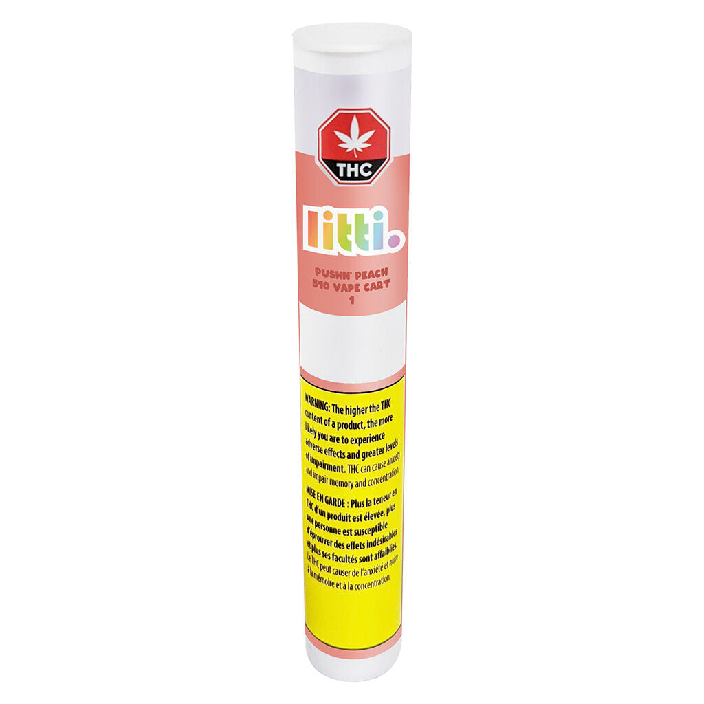 LITTI Pushn' Peach Cartridge