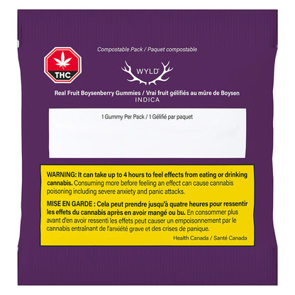 Real Fruit Boysenberry CBN Soft Chew | Smokey's