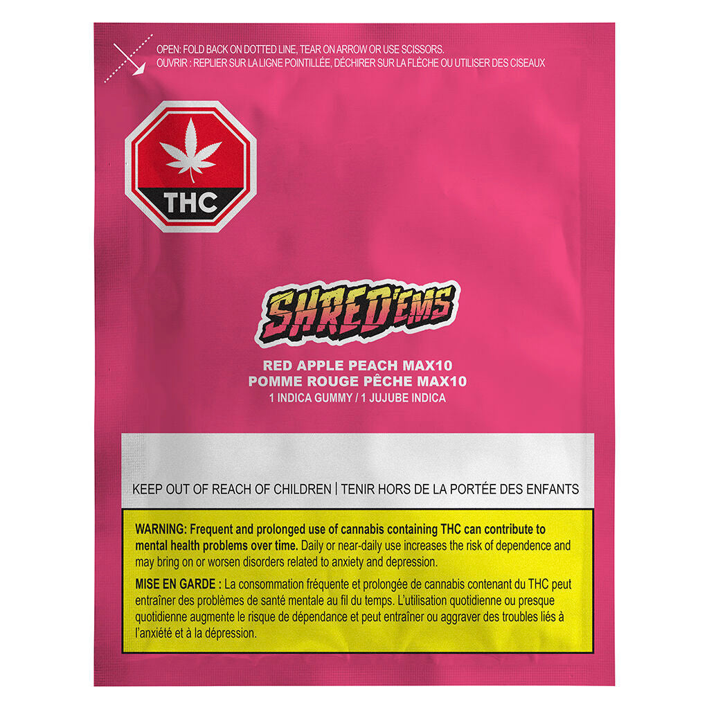Red Apple Peach Soft Chew | Smokey's
