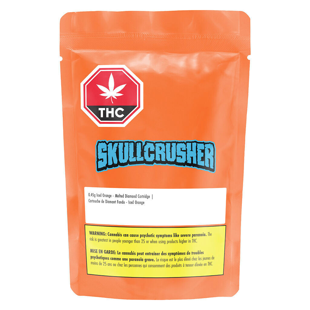RAD Skullcrusher Iced Orange Melted Diamond Cartridge