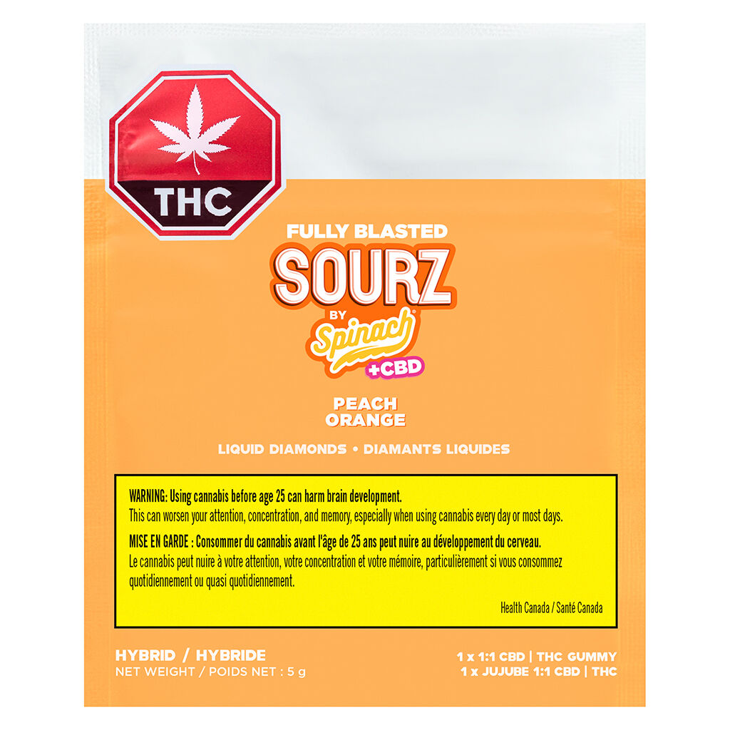 Peach Orange Soft Chew | Smokey's