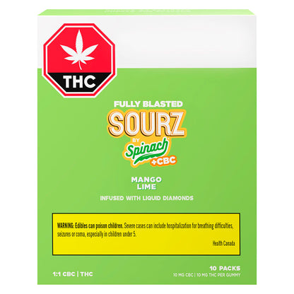 Spinach FEELZ Mango Lime CBC Soft Chew