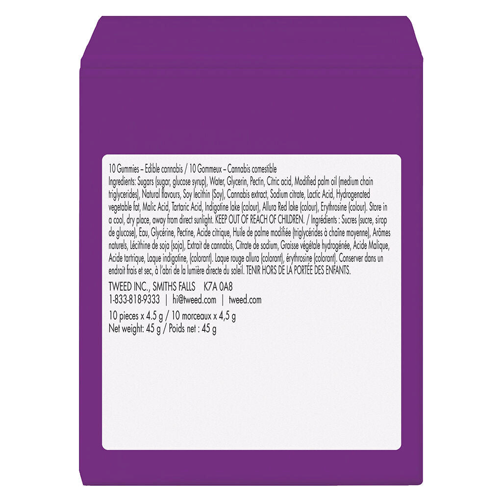 Wana Sour Grape Rush Soft Chew