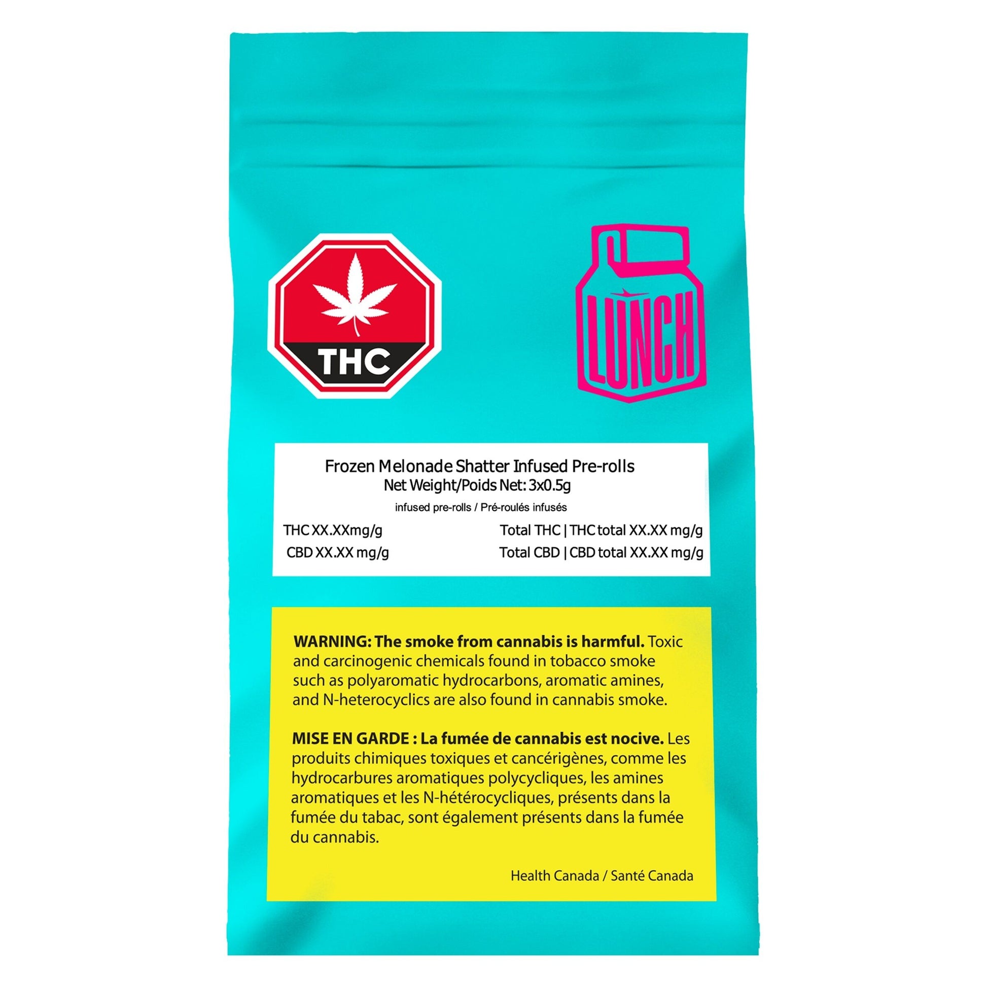 Lunch Frozen Melonade Shatter Infused Pre-Roll