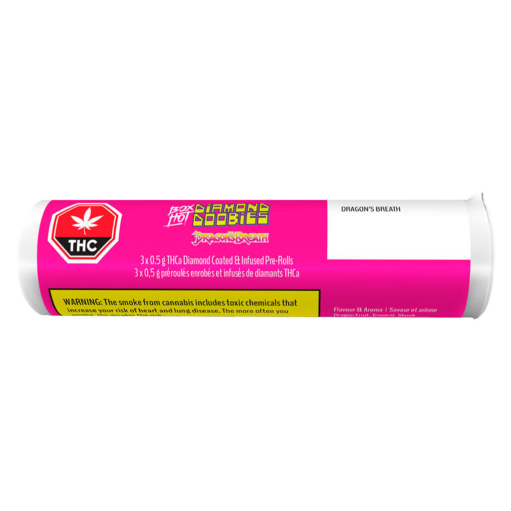 Dragon's Breath Diamond Coated Infused Pre-Roll | Smokey's