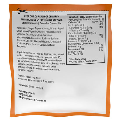 Emprise Rapid Orange Soft Chew