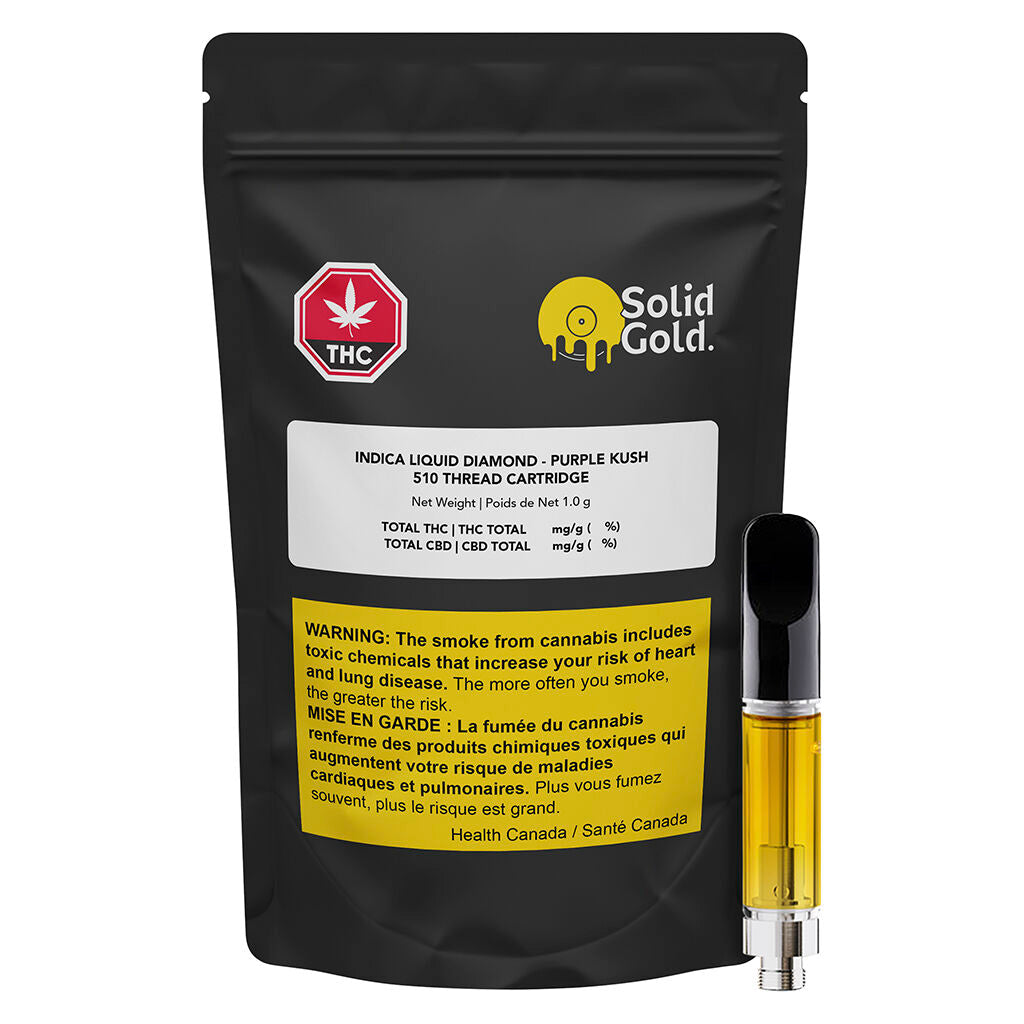 Solid Gold Indica Diamond Cartridge
