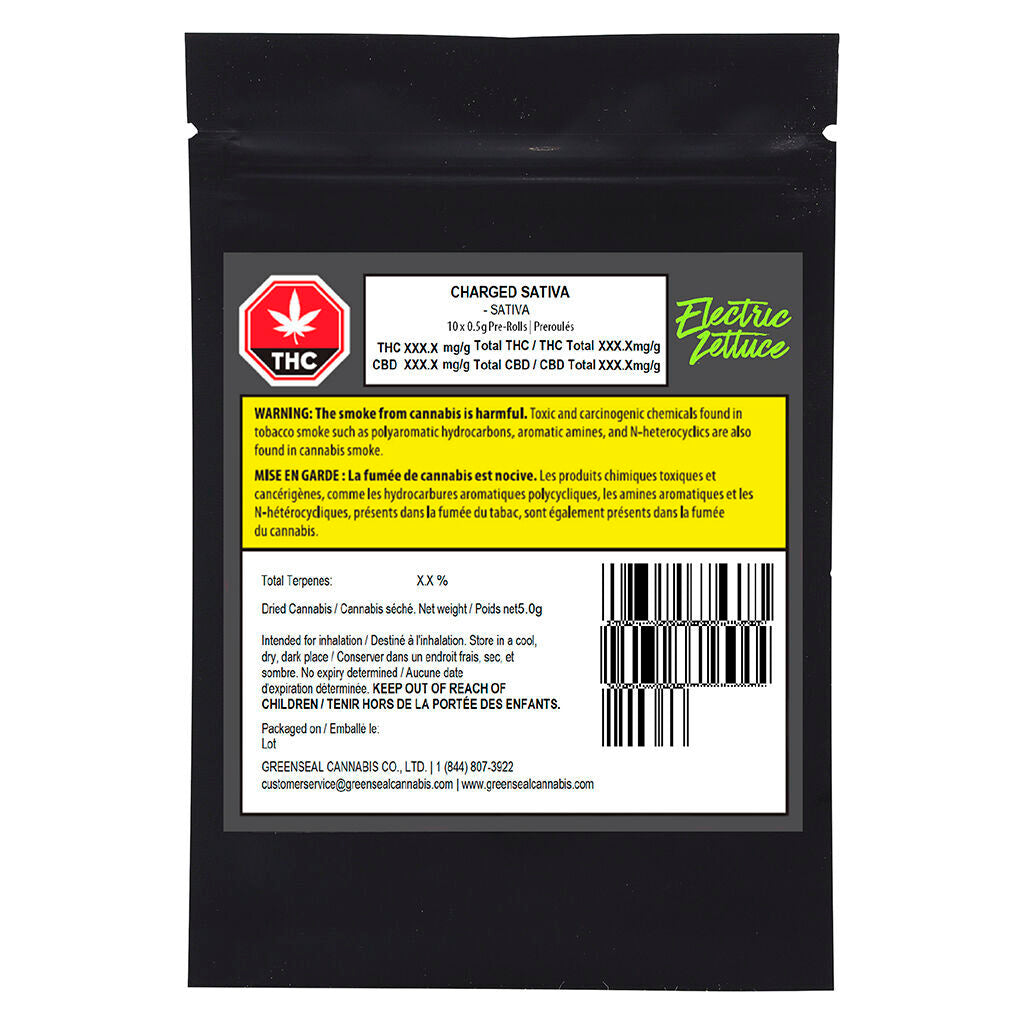 Electric Lettuce Charged Sativa Pre-Roll