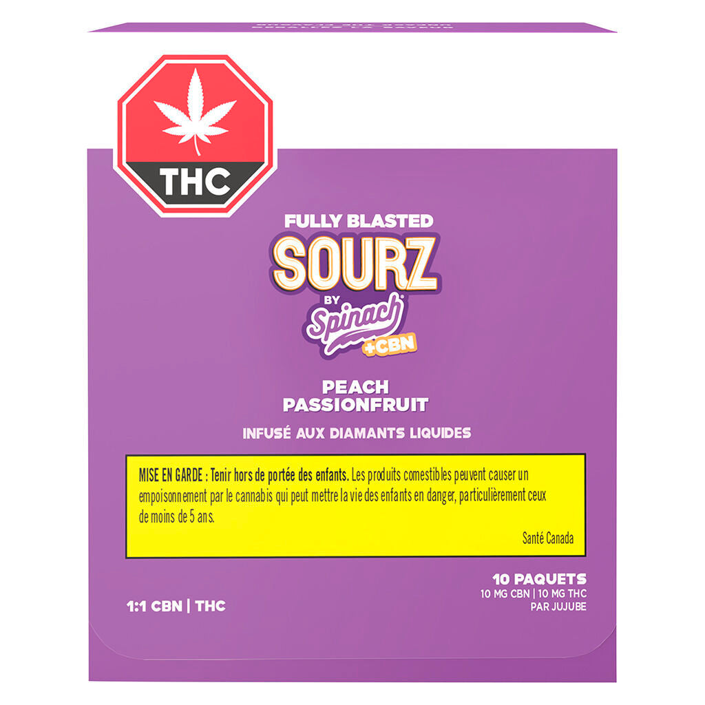 Peach Passionfruit CBN Soft Chew | Smokey's