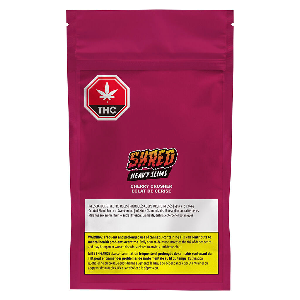 Cherry Crusher Slims Infused Pre-Roll | Smokey's