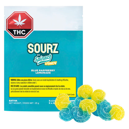 Spinach FEELZ Blue Rasp Lemonade THCV Soft Chew