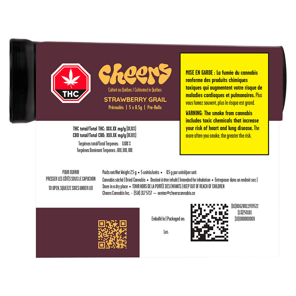 Strawberry Grail Pre-Roll | Smokey's