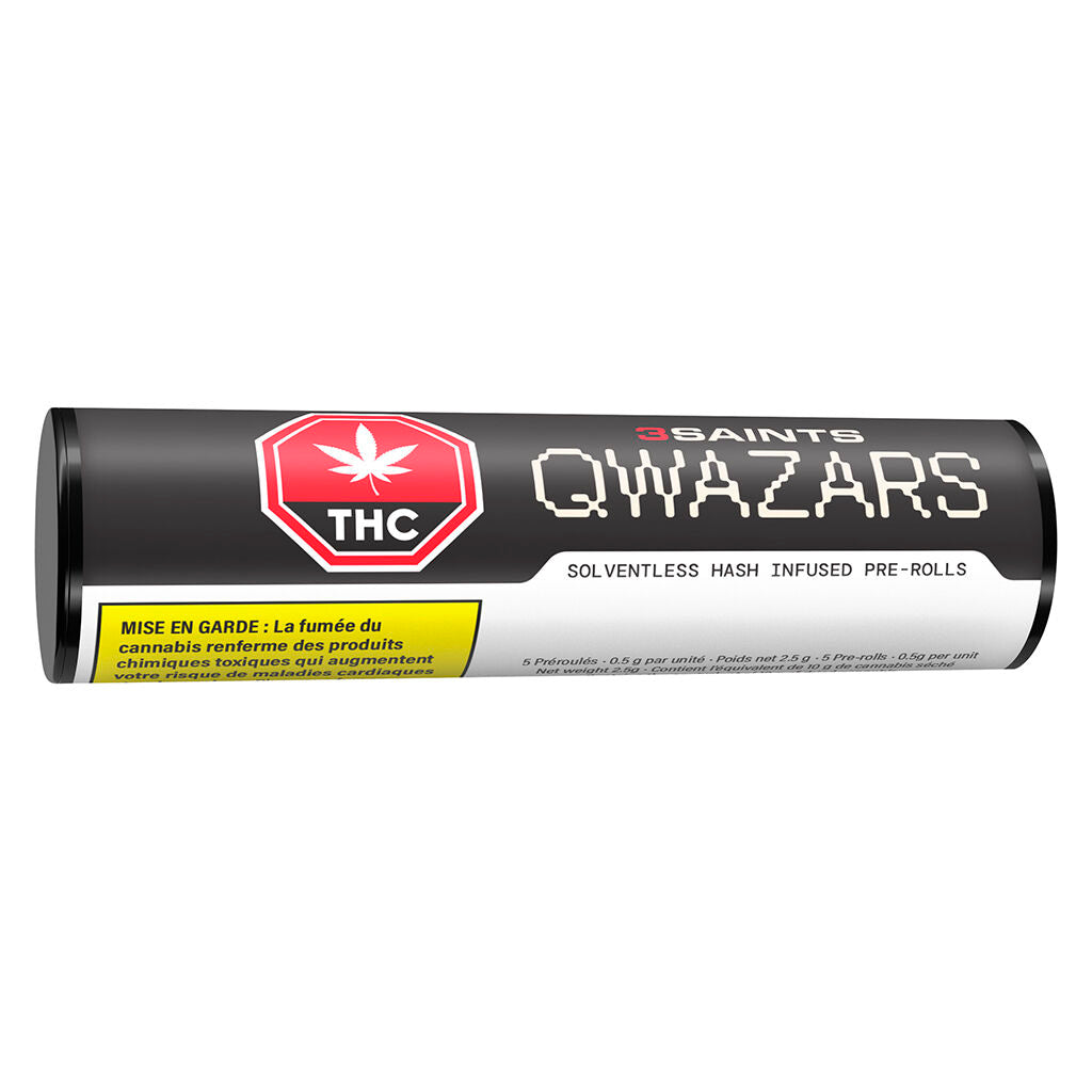 Qwazars Solventless Hash Infused Pre-Roll | Smokey's