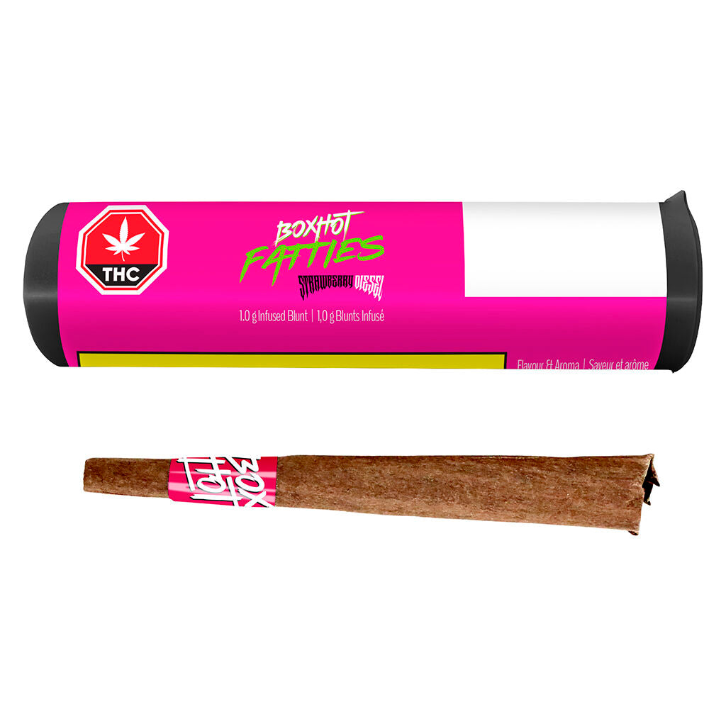 BOXHOT Strawberry Diesel Infused Blunt