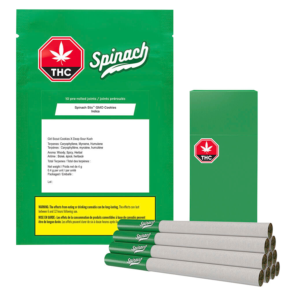 Spinach STIX GMO Cookies Pre-Roll