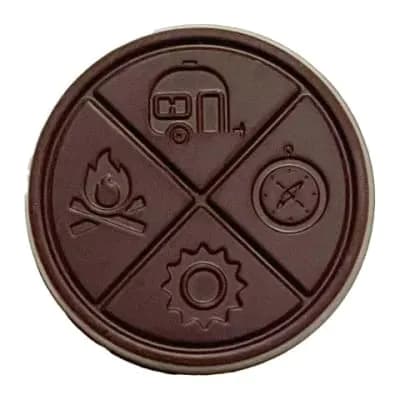 Raspberry Starry Night Dark Chocolate | Smokey's