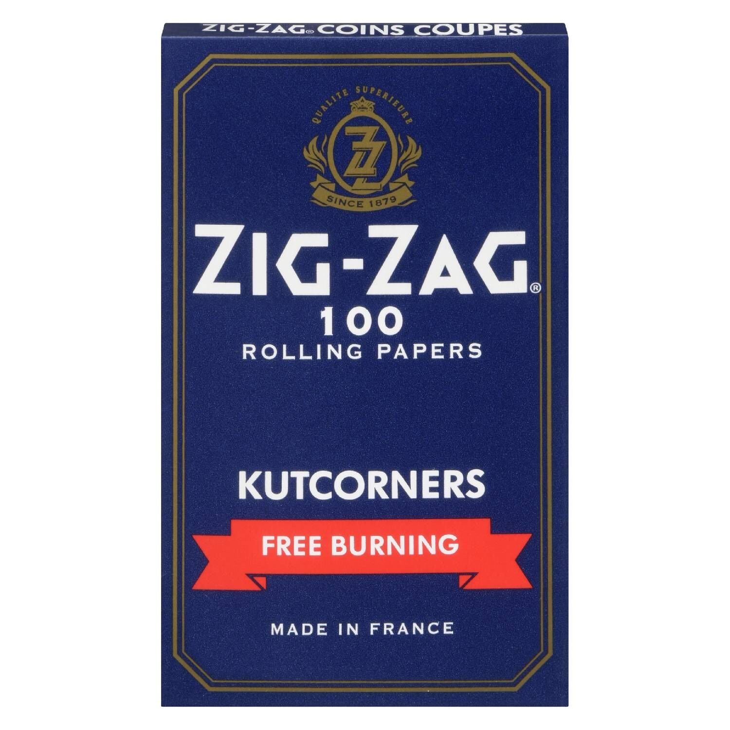 Blue Kutcorners Rolling Papers | Smokey's