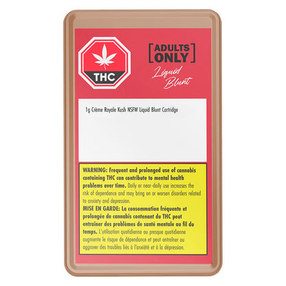 Adults Only Creme Royale Kush NSFW Diamond Cartridge