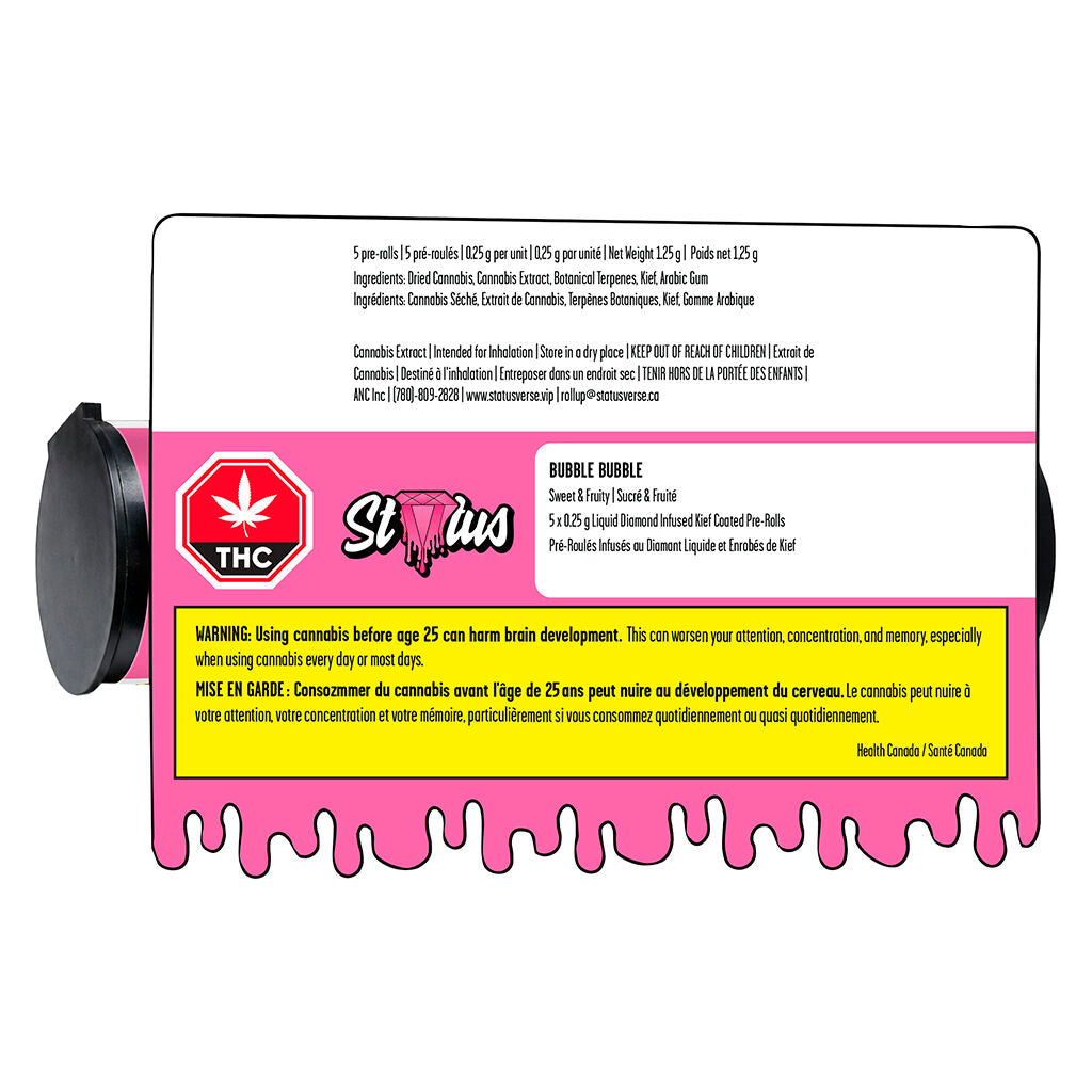 Bubble Bubble Diamond Infused Coated Pre-Roll | Smokey's