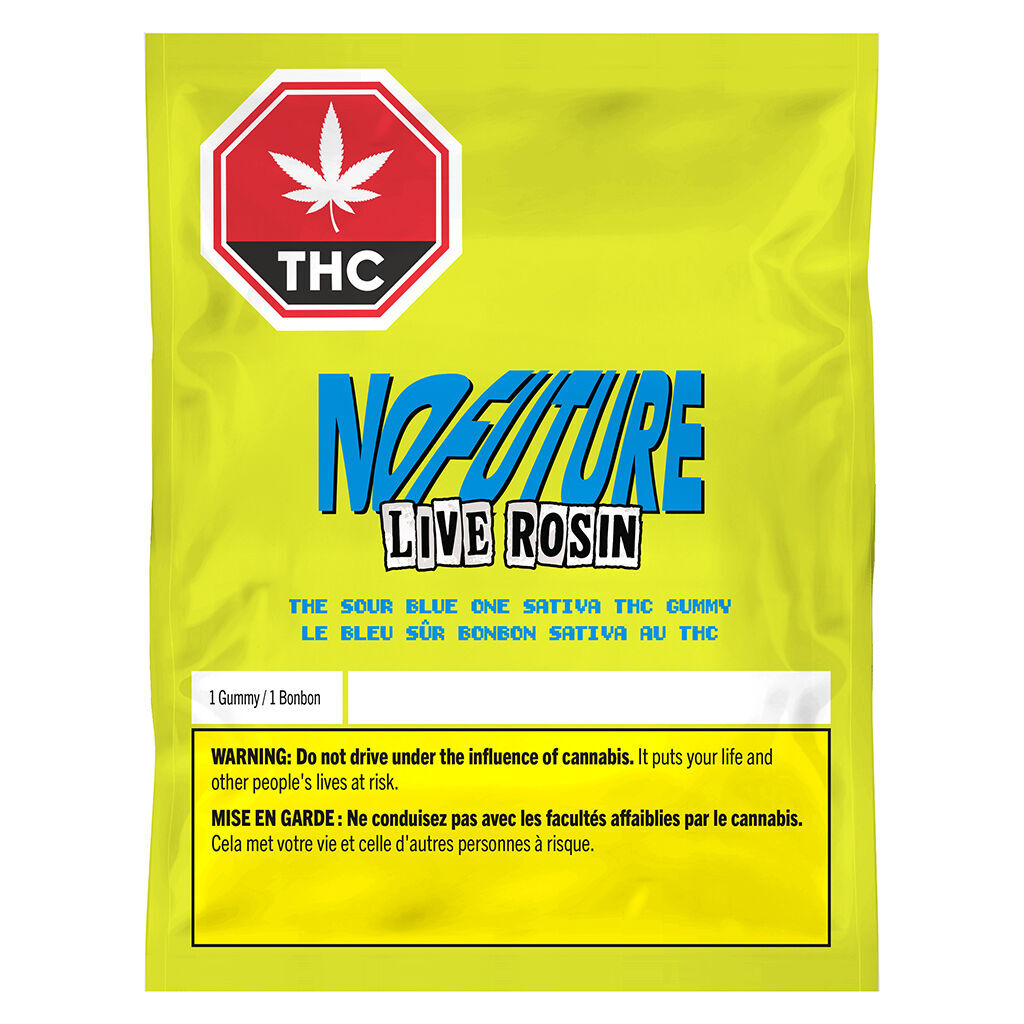 No Future The Sour Blue One Rosin Soft Chew
