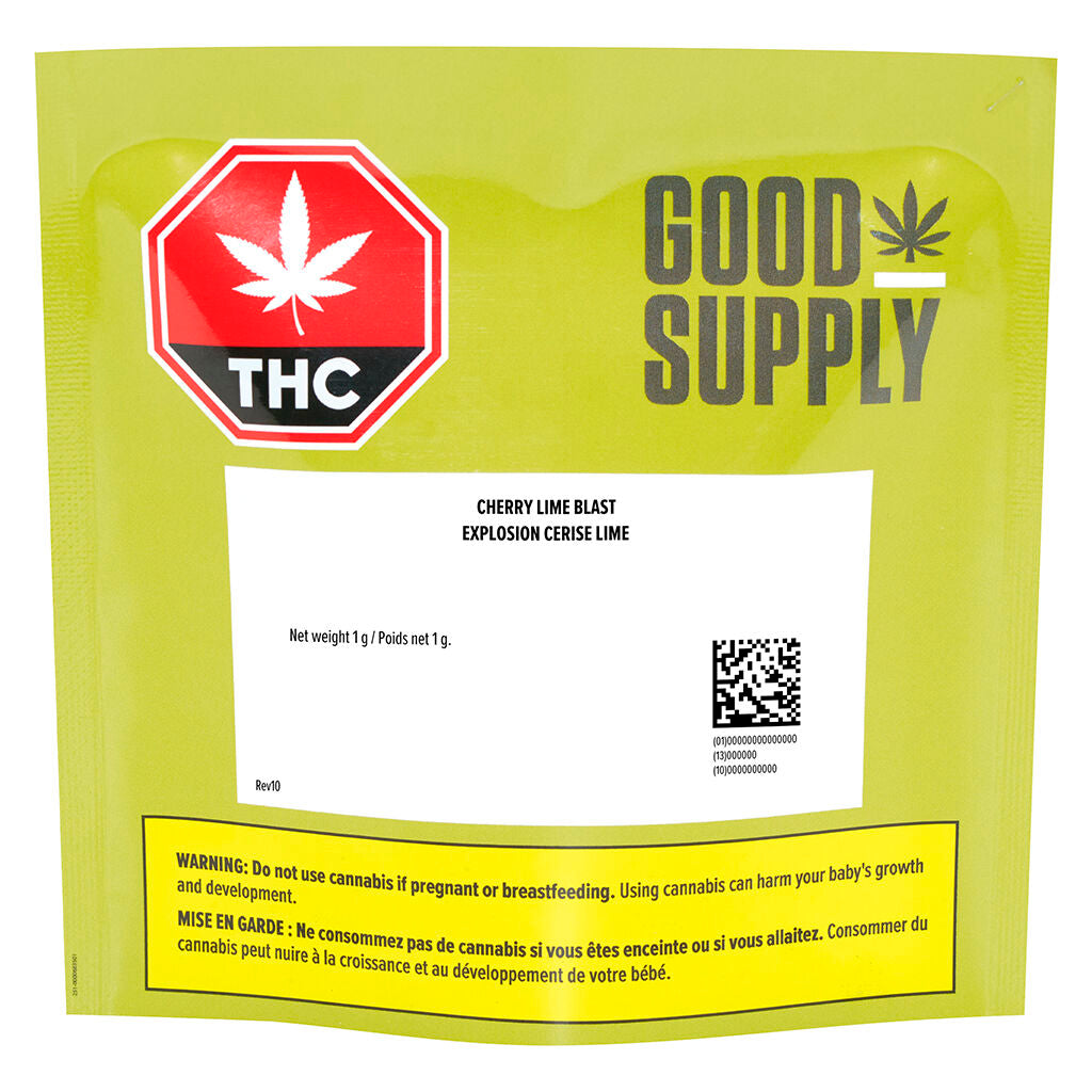 Good Supply Cherry Lime Blast Cartridge