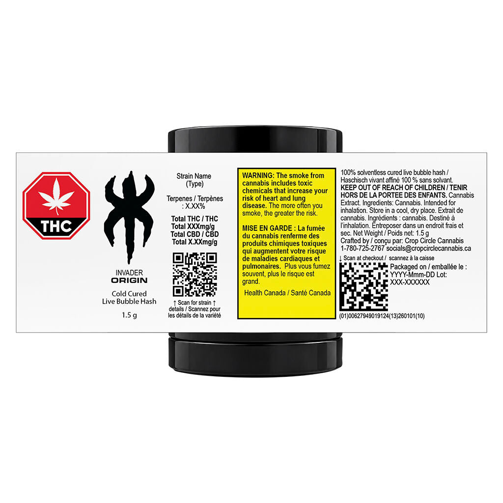 ORIGIN Cold Cured Live Bubble Hash | Smokey's