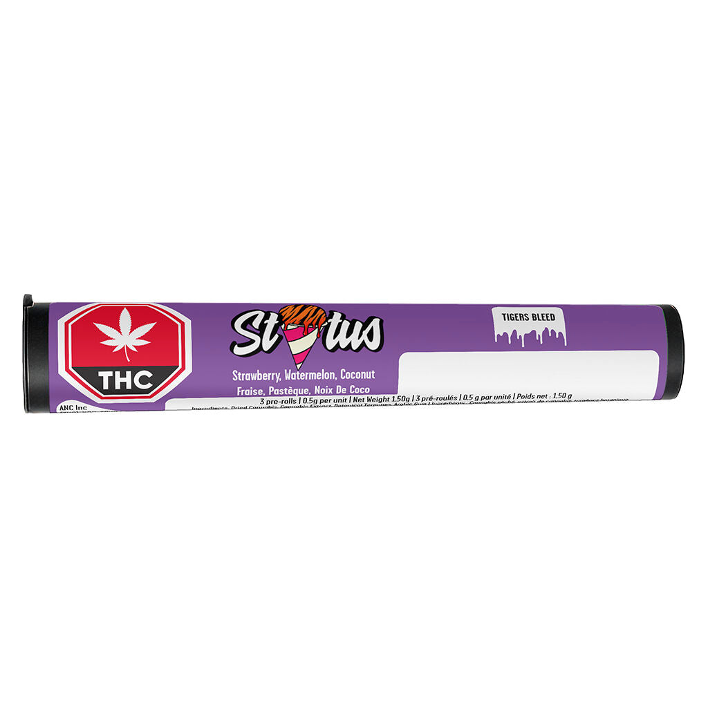 Tigers Bleed Diamond Kief-Coated Infused Pre-Roll | Smokey's