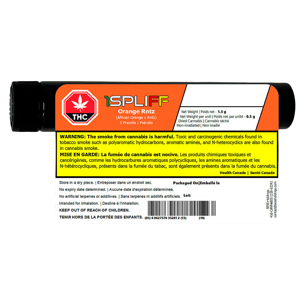 Orange Rntz Pre-Roll | Smokey's