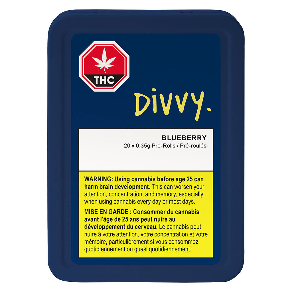 Divvy Blueberry Pre-Roll
