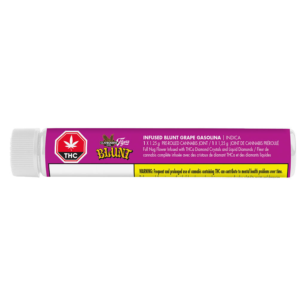 Claybourne Grape Gasolina Infused Blunt