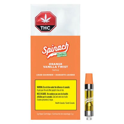 Spinach Orange Vanilla Twist Diamond Cartridge