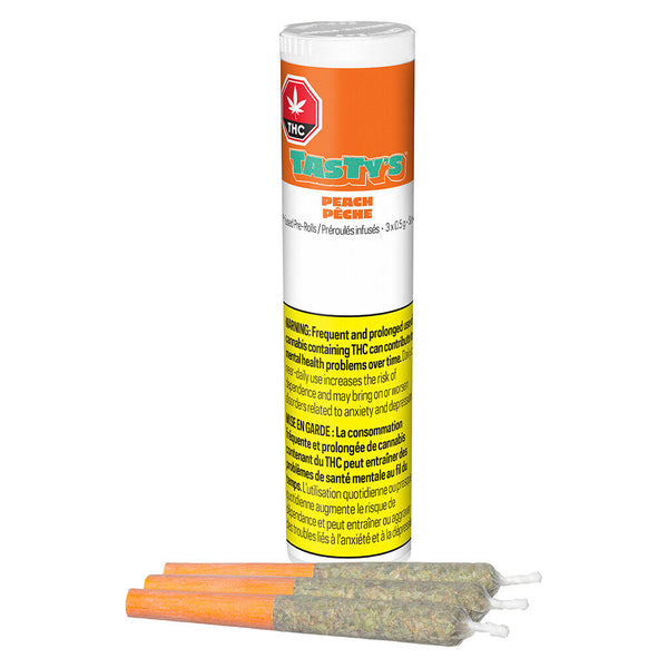 Peach Infused Pre-Roll — Smokey's | Hybrid PR | Cannabis Delivery & Pickup